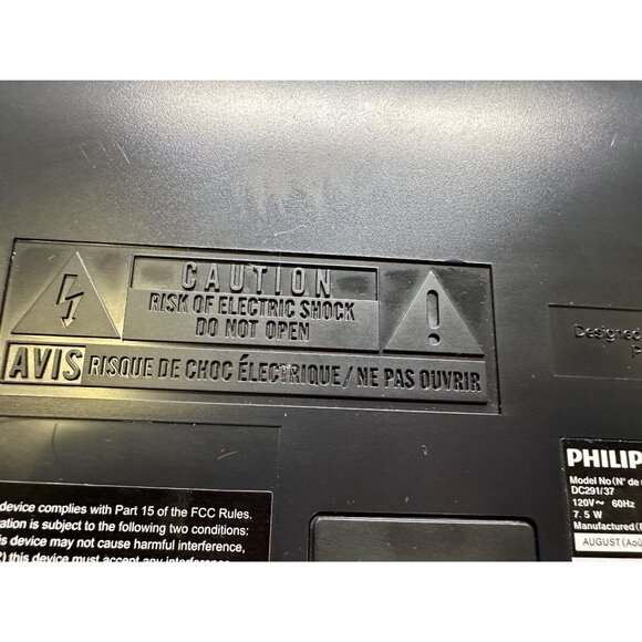 Philips DC291/37 30 Pin Docking Station FM Radio Clock Dual Alarm for iPod WORKS - Picture 11 of 14